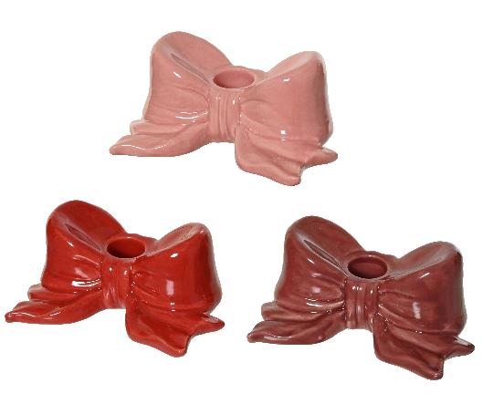 KARÁCSONYI KERÁMIA GYERTYATARTÓ MASNI MIX 647460