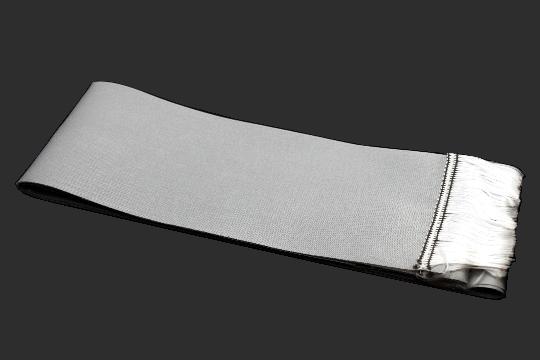 SZALAG KOSZORÚ SZÍNES 14CM X2 C03 EZÜST