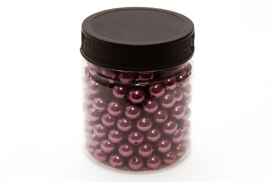 GYÖNGY 10MM 120GR MIX GYH SÖTÉTLILA