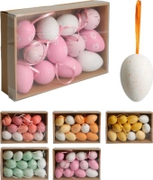 HÚSVÉTI TOJÁS 6CM X12 MIX 536287