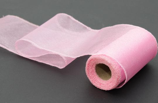DEKOR ANYAG ORGANZA 11CMX10M 086-BABARÓZSASZÍN
