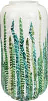 BÁDOG VÁZA 20X41CM PÁFRÁNYLEVELES 537032