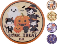 HALLOWEEN MÛANYAG TÁNYÉR 33CM 514175