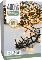 KARÁCSONYI ÉGŐSOR 400 LEDES WARM WHITE GREEN WIRE 506803