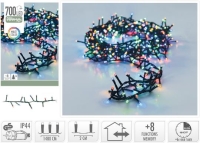 KARÁCSONYI ÉGÖSOR 700 LED MULTI 0485223