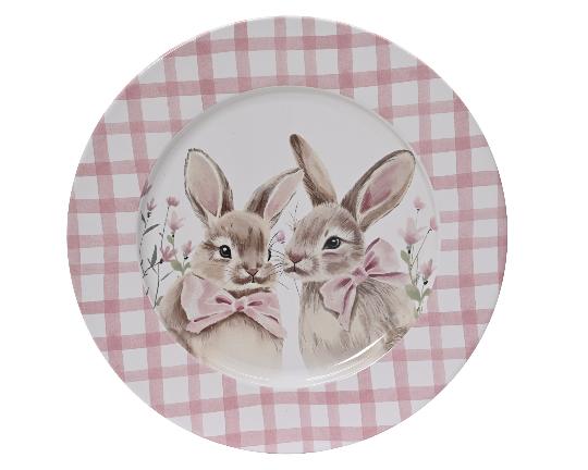 HÚSVÉTI BÁDOG TÁNYÉR 33CM 891675