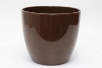 KERAMIA KASPO 28CM BARNA