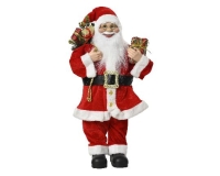 KARÁCSONYI MIKULÁS ÁLLÓ 60CM RED/WHITE 708257