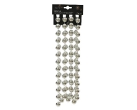 KARÁCSONYI GIRLAND 2CMX2,7M SILVER 001710