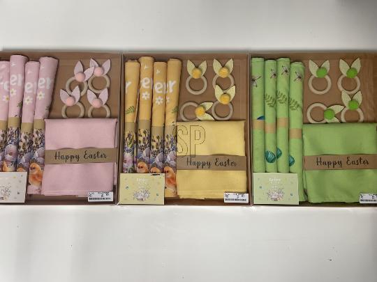 HÚSVÉTI ASZTALTERÍTÉK KÉSZLET X12 531847