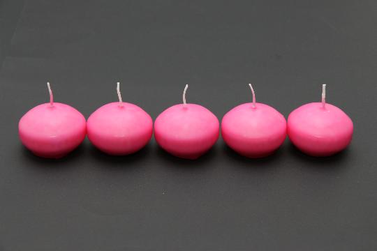 GYERTYA ÚSZÓ X20 PINK