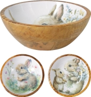 HÚSVÉTI FA TÁL NYUSZIS 20CM 531633