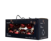 KARÁCSONYI GÖMB (20DB) OXBLOOD MIX 149603