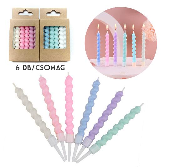 GYERTYA SZÜLINAPOS X6 497369