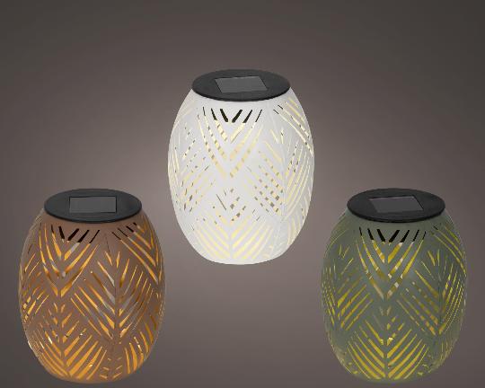 DEKOR SOLAR LÁMPA FÉM 890727