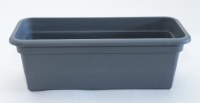 MÛANYAG BALKONLÁDA 40CM ANTRACIT SZÜRKE 25-40-02