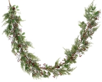KARÁCSONYI THUJA GIRLAND BOGYÓS 180CM 682919