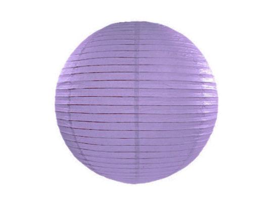 DEKOR LAMPION GÖMB PAPIR 40CM LILA