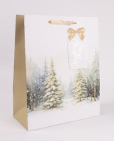 KARÁCSONYI DÍSZTASAK 18X23CM FENYÕFÁS 370385