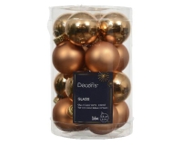 KARÁCSONYI GÖMB 816)DB 3,5CM BRANDY 010748