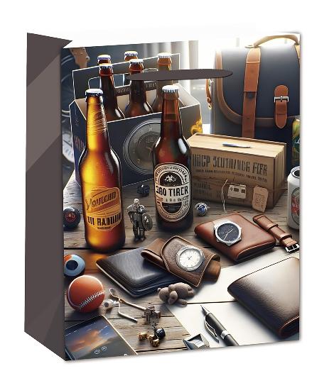 DÍSZTASAK 18X23CM SÖRÖK, ÓRÁK, PÉNZTÁRCA 351125