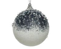 KARÁCSONYI GÖMB 8CM HUNGAROCELL GLITTERES 457803