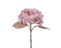 KARÁCSONYI SELYEM HORTENZIA SZÁLAS 45CM PINK 530521