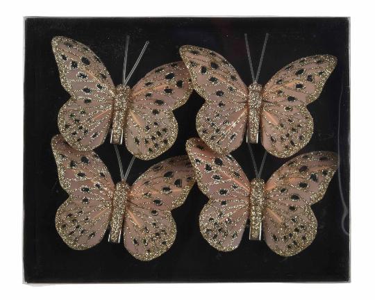 DEKOR LEPKE 8CM X4 BLUSH PINK 729321