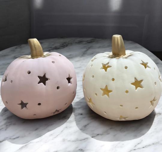 ŐSZI KERÁMIA TÖK CSILLAGOS PASZTELL