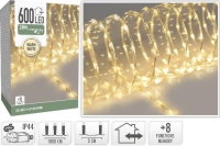 KARÁCSONYI ÉGÖSOR 600 LED WARM WHITE 014531