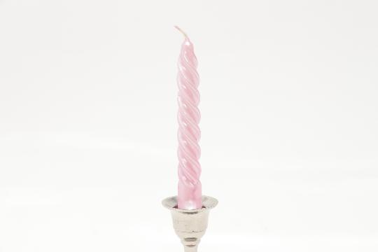 GYERTYA CSAVART NAGY METÁL MIX X30 SZK. RÓZSASZÍN METÁL