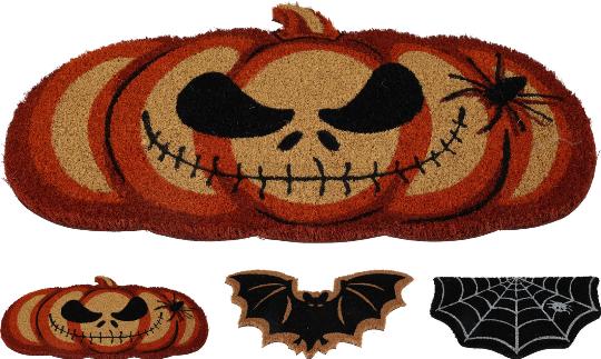 HALLOWEEN LÁBTÖRLŐ (TÖK FORMA) 38X59CM 187873