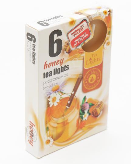 MÉCSES TEA ILLATOS X6 HONEY