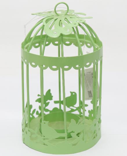 FÉM MÉCSEST. KALITKA 17CM LEPKÉS ZÖLD