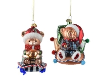 KARÁCSONYI FENYŐFA DÍSZ MACI 11CM MIX 129629