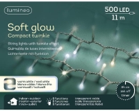 KARÁCSONYI ÉGŐSOR 500 LEDES TRANSPARENT COOL WHITE 495615