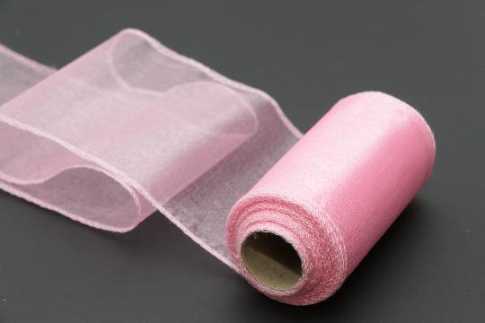 DEKOR ANYAG ORGANZA 11CMX10M 905-RÓZSASZÍN