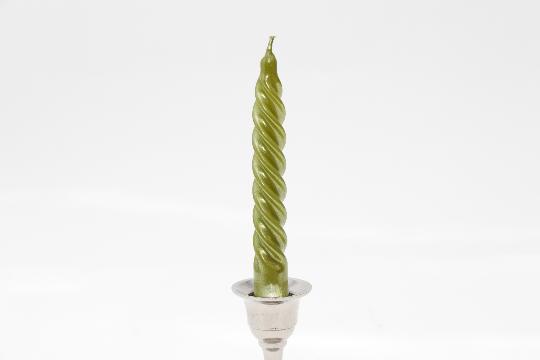 GYERTYA CSAVART NAGY METÁL MIX X30 SZK. OLIVAZÖLD METÁL