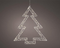 KARÁCSONYI FENYŐ 120 LEDES 38CM ELEMES WARM WHITE 490649