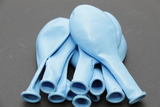 LÉGGÖMB 90MM (10DB) BABY BLUE 72 BABAKÉK