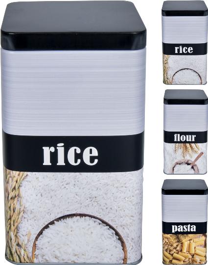 FÉM DOBOZ SZÖGLETES 063998