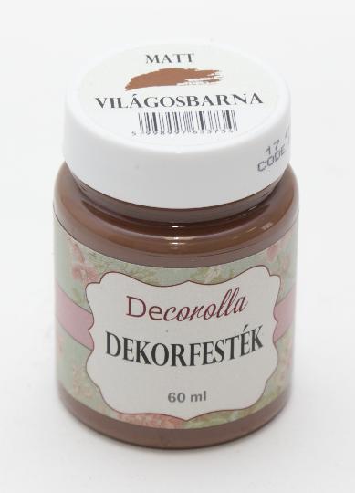 FESTÉK AKRIL MATT 60ML VILAGOSBARNA