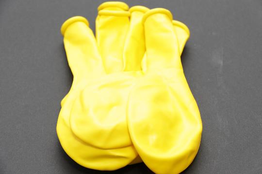 LÉGGÖMB 90MM (10DB) YELLOW 02 SÁRGA