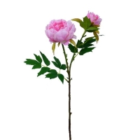 SELYEM PEONIA SZÁLAS 52CM RÓZSASZÍN DD61262