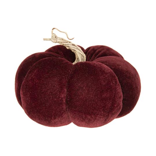 ŐSZI TÖK BÁRSONY 19X12CM BORDÓ DD58981