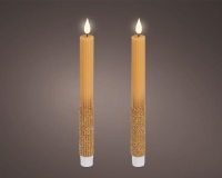 KARÁCSONYI VIL.GYERTYA X2 ELEMES 481465