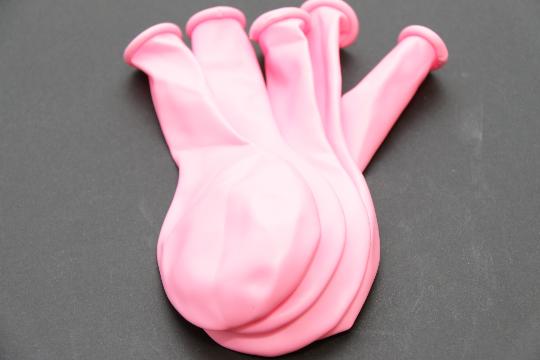 LÉGGÖMB 90MM (10DB) BABY PINK 73 BABA RÓZSASZÍN