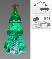 KARÁCSONYI LEDES FELFÚJHATÓ FENYŐ 240CM 514183