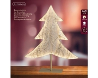 KARÁCSONYI LEDES FENYŐFA GLITTERES 65CM WARM WHITE 481479