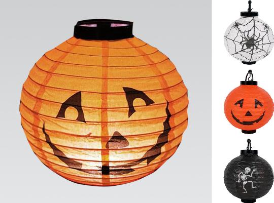 HALLOWEEN LAMPION LÁMPÁS 20CM 508732
